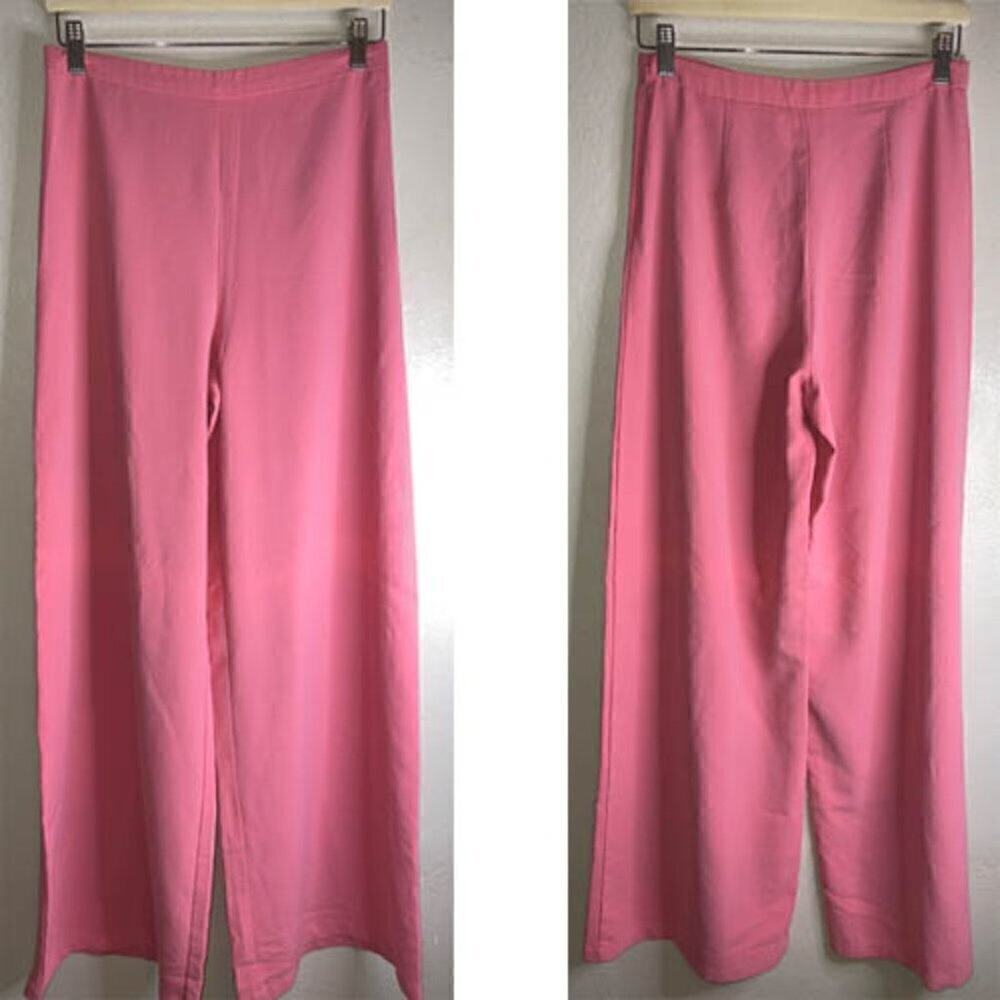 Mustard Seed Pink Wide Leg Palazzo Culotte Pants M